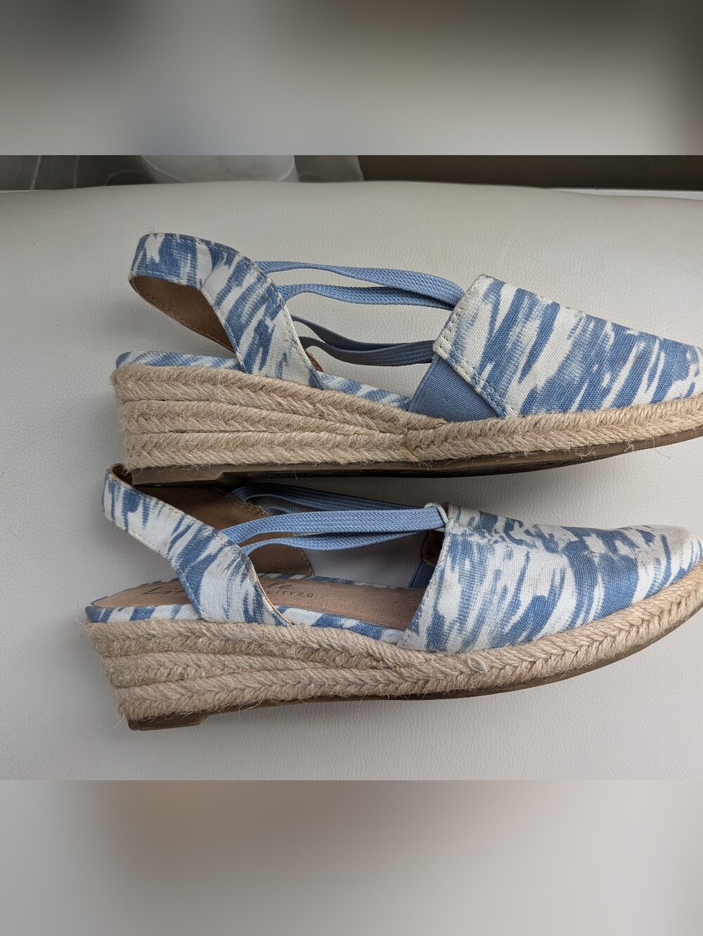 Life Stride Katrina 2 Blue Espadrille Slingback